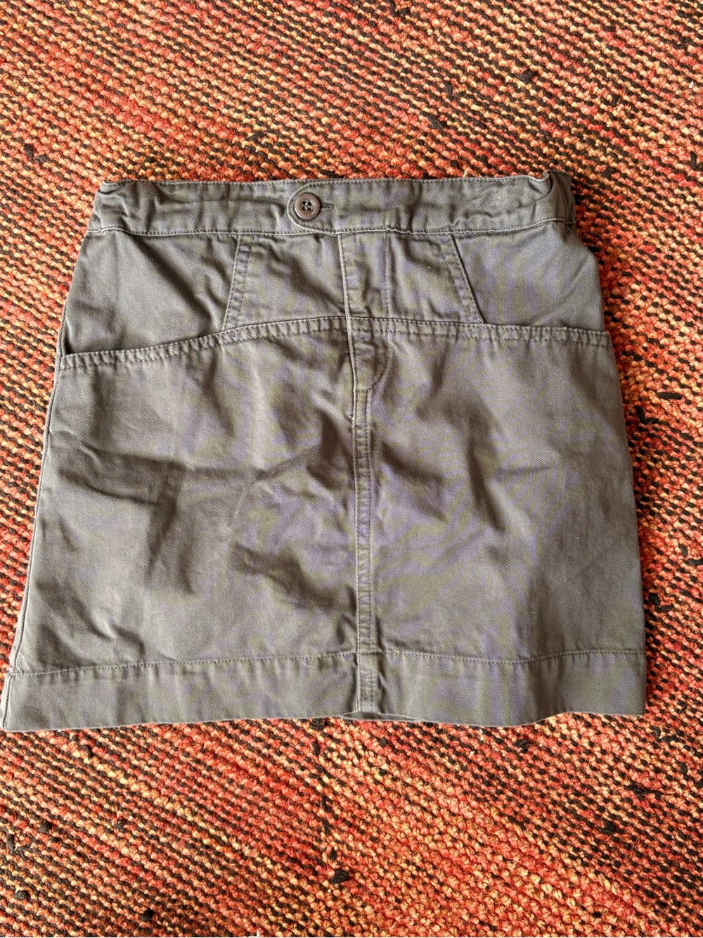 Caramel Casual Grey Girls Skirt
